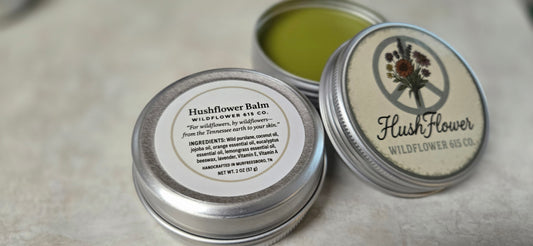 HushFlower™ Herbal Skin Balm | 2 oz